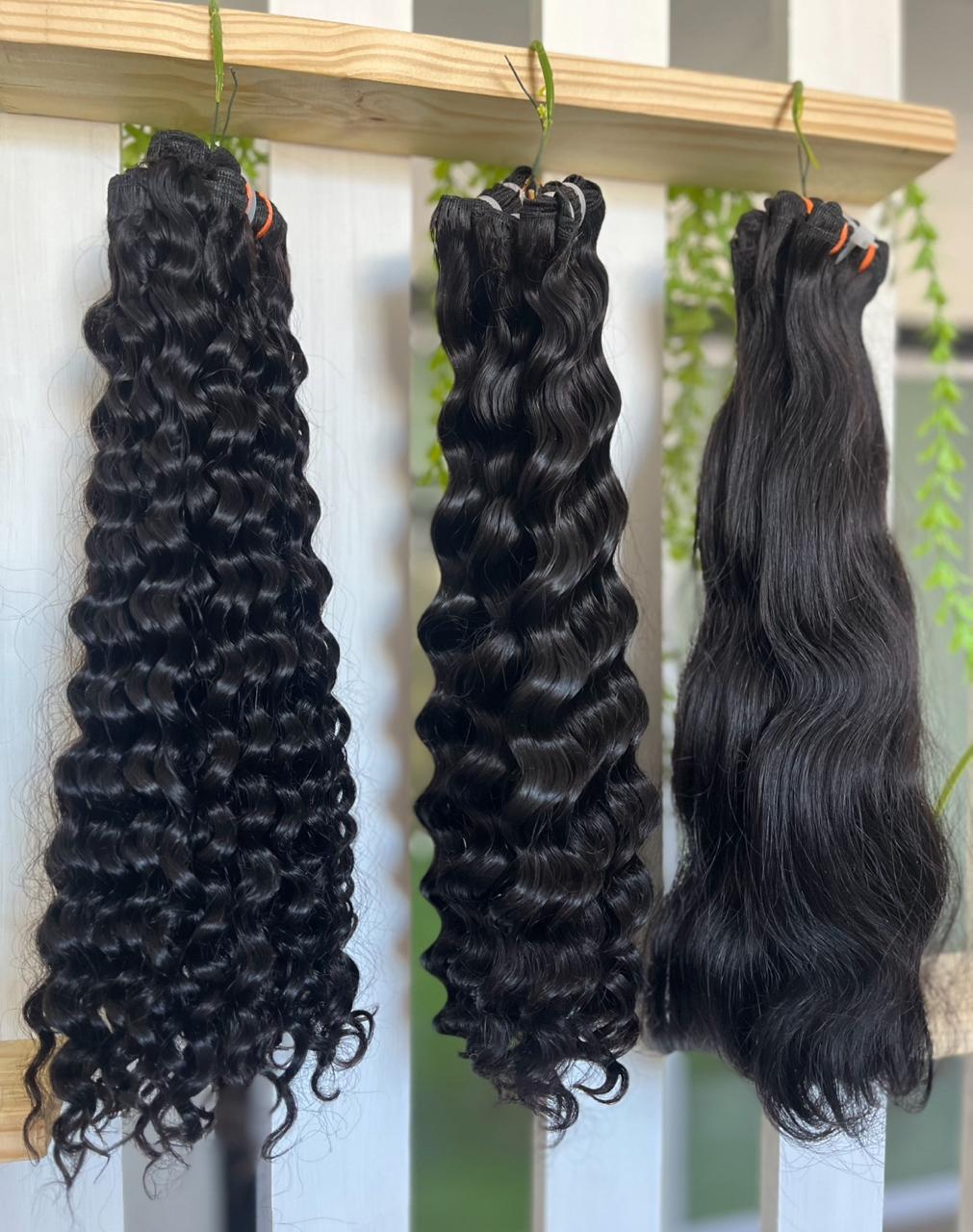 Burmese curl - Human hair