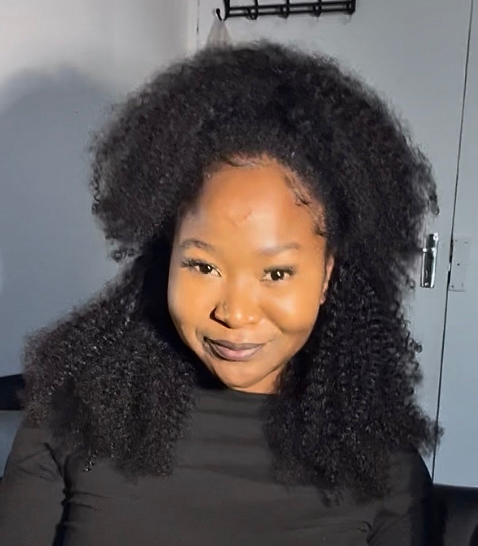 Kinky curl - human hair